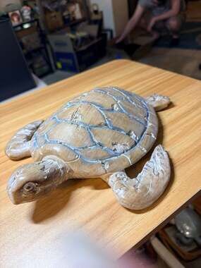 Sea Turtle Decorative Sculpture